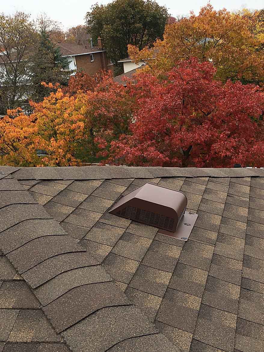 Roofing installation